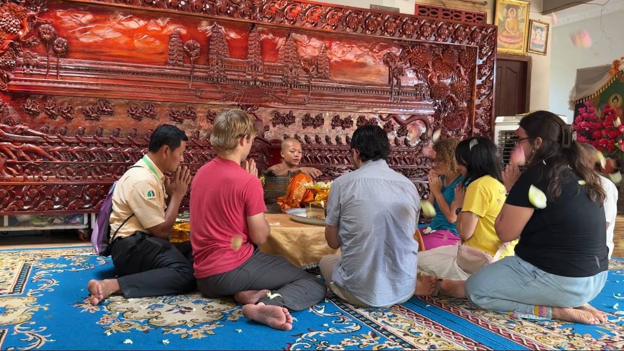 Sacred Monks Blessing & Local Village Experience in Siem Reap 5