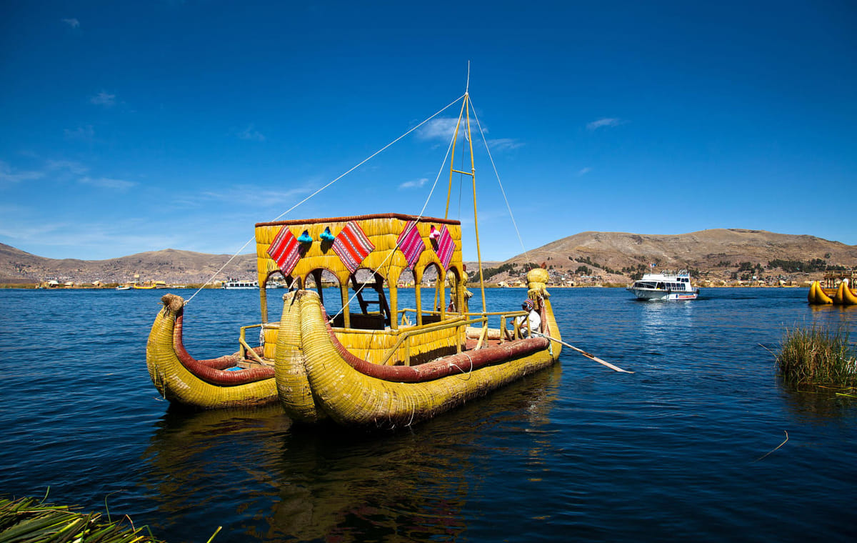 Cultural Tour of Uros and Taquile Islands in Puno, Peru