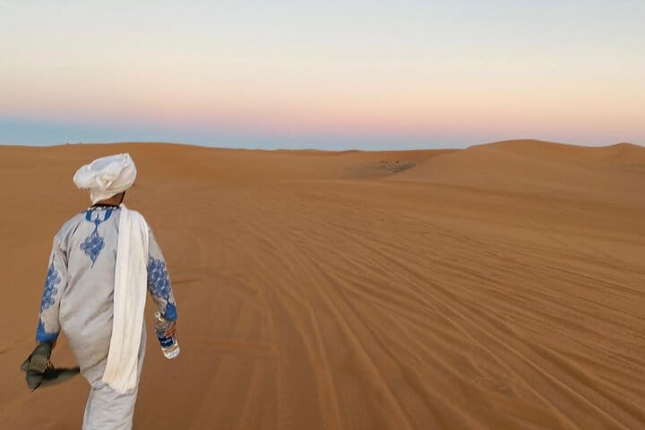 Walking Trip Sunset Into Erg Chebbi Dunes, with Local Guide, No Extra Fee. 8