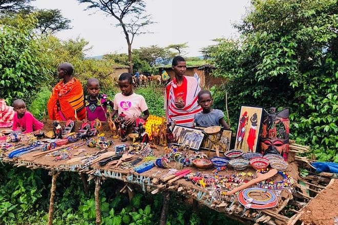Cultural beads at Masai Mara