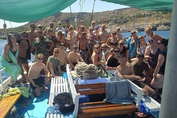 Rhodes Sea Cruise with Snorkeling Stops at Afantou