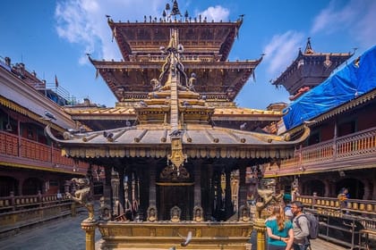 Private Tour of Patan with Durbar, Hindu Temple, Buddhist Vihar-Stupa and Museum