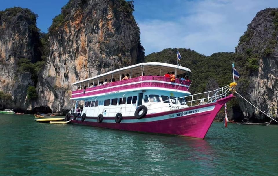 Canoeing and Cave Exploration at James Bond Island, Phuket