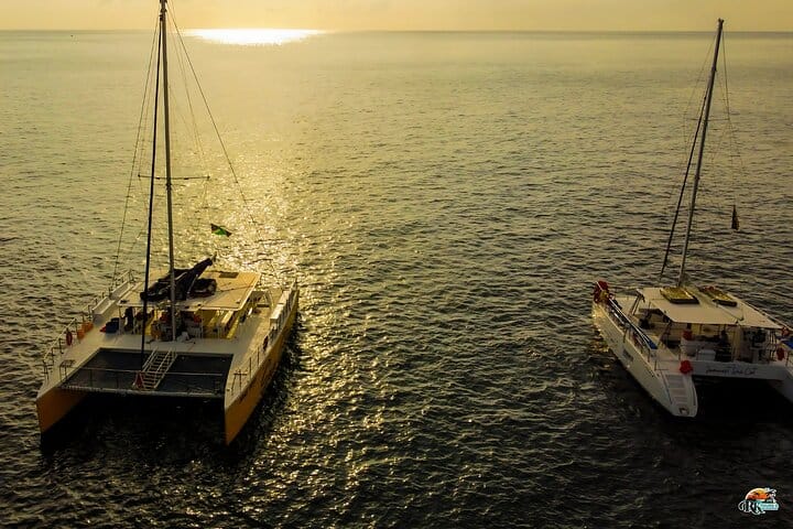 Set sail at dusk aboard a festive catamaran and watch the legendary Negril sunset while enjoying unlimited drinks and non-stop music on the water.
