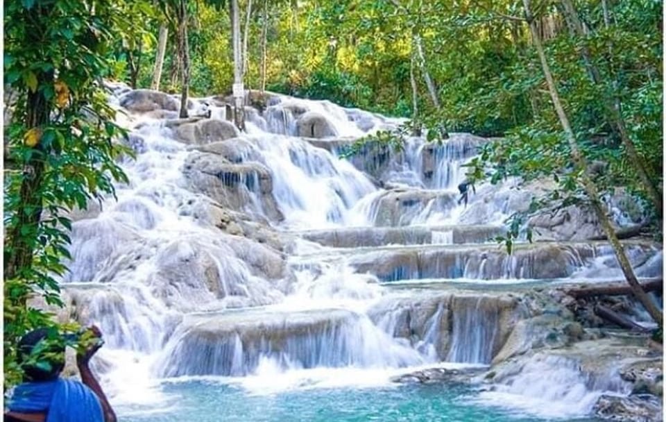 Dunn’s River Falls,Zip lining & horseback riding Combo tour from Montego Bay