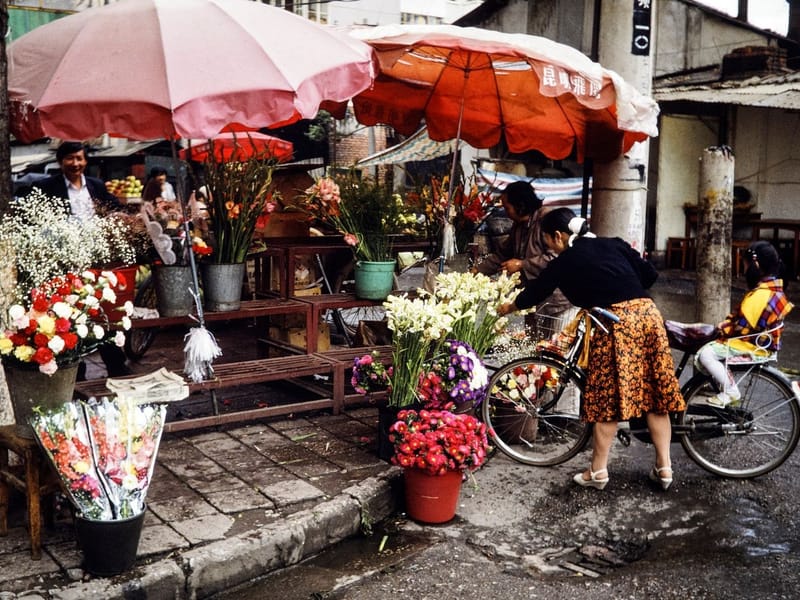 Kunming Fresh Flower Cake Making and Flower Market Experience with English Guide