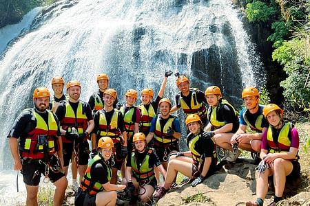 Canyoning Adventure at Datanla Waterfall in Da Lat, Vietnam