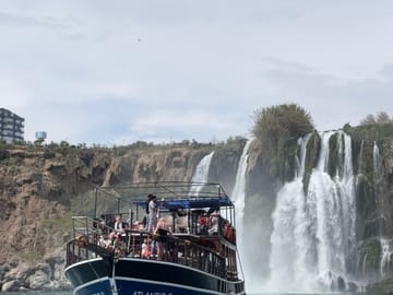 Antalya Waterfall Boat Tour with Lunch Transfer and Soft Drinks