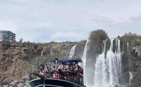 Antalya Waterfall Boat Tour with Lunch Transfer and Soft Drinks