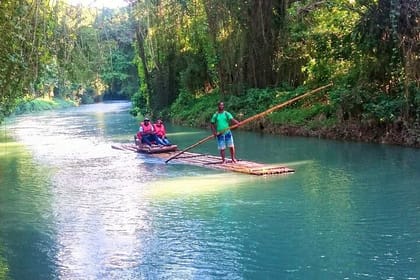 Martha Brea Bamboo Private Rafting tour from Montego Bay