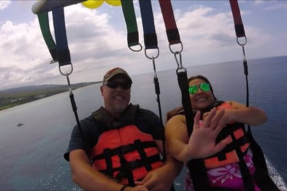 Grate River Rafting with Limestone Massage, Jet Ski and Parasailing combo tour