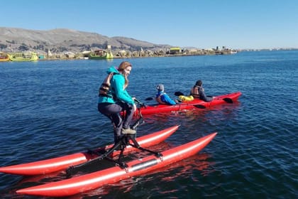 Aquabiking Adventure on Lake Titicaca in Puno, Peru