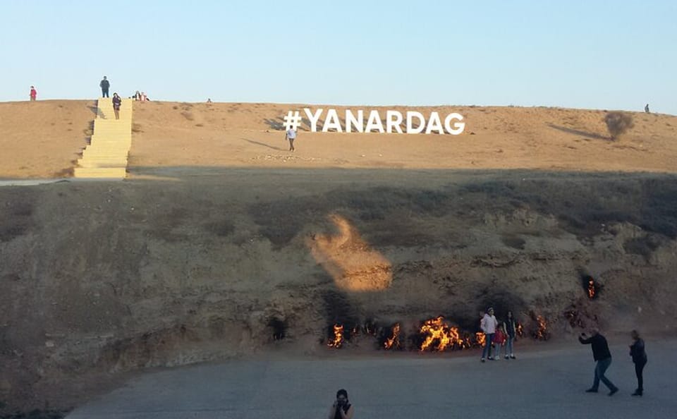 Private Tour of Gobustan, Mud Volcanoes, and Fire Temple in Baku