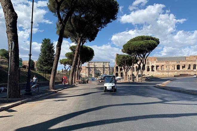 Golf Cart Highlights Tour in Rome photo 2