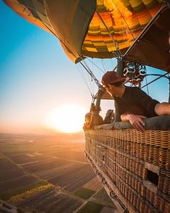 Hot Air Balloon Trip Over Luxor City