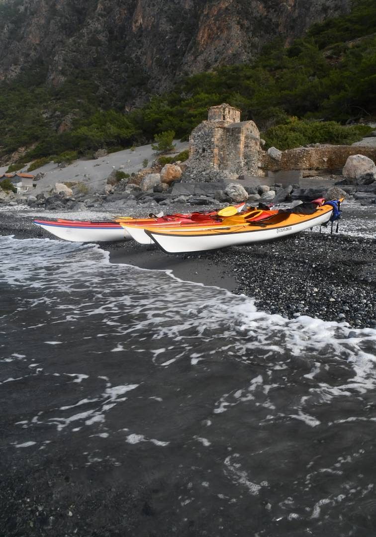 2-day sea kayaking in Samaria National Park, Crete