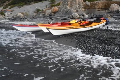 2-day sea kayaking in Samaria National Park, Crete