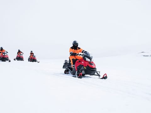 Glacier Snowmobiling from Geysir Area