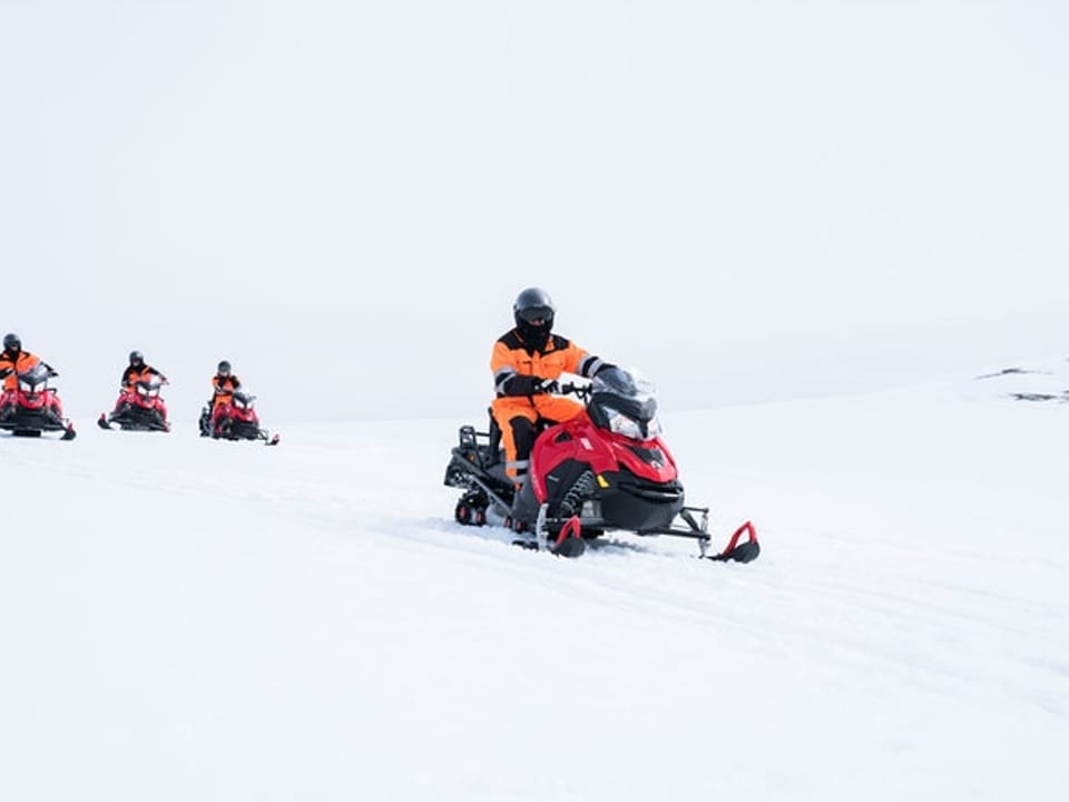 Glacier Snowmobiling from Geysir Area — Arctic Adventures