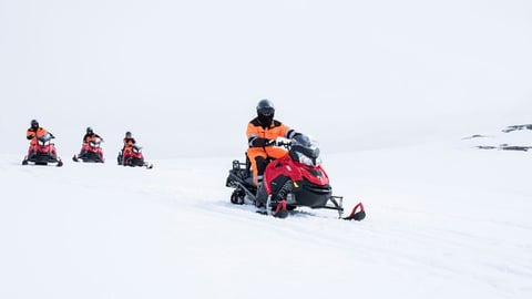 Snowmobiling on Langjökull or a glacier hike?