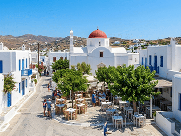 Mykonos Highlights Tour: Explore Ano Mera and Kalafati by Van