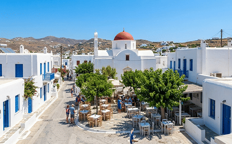 Mykonos Highlights Tour: Explore Ano Mera and Kalafati by Van