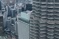 View from Skybridge PETRONAS Twin Tower