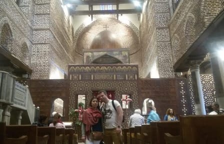 Private Day Tour of Giza Pyramids and Coptic Cairo