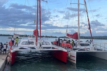 Private Catamaran and Sunset Cruise to Ricks Cafe from Negril