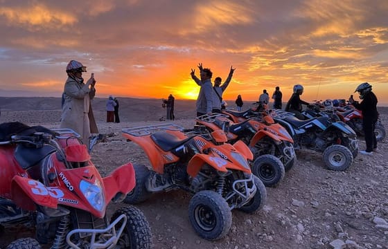 Thrill and Chill: Quad & Camel Ride Adventures in Agafay Desert