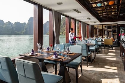 Jade Sails Luxury Halong Bay & Lan Ha Bay 1 Day Cruise from Hanoi