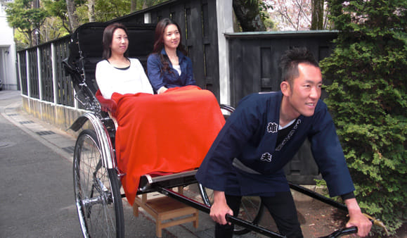 Rickshaw Ride in Kamakura, the Ancient Capital of Japan