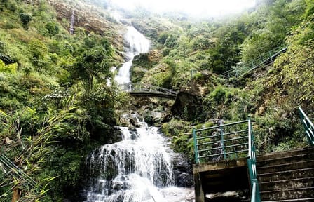 From Sapa: Haft day tour to Silver Waterfall – Love Waterfall