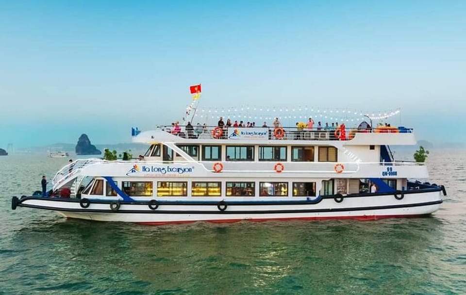 Ha Long Excursion 5 Stars Luxury Day Cruise from Tuan Chau Harbor