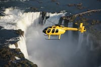 Helicopter over the Falls