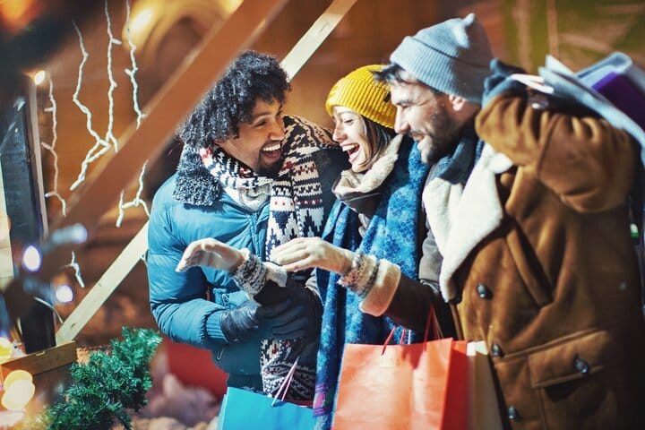 Leisure activity Christmas magic with family