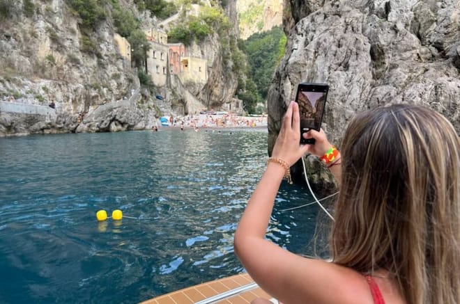 Luxury Capri Yacht Experience from Rome by Train | Private Azimut 62s Tour