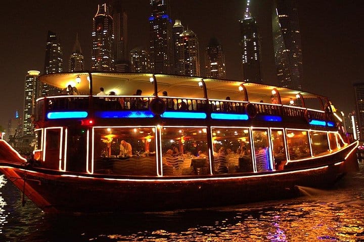 Private Dubai city tour with Dubai Marina Dhow Cruise with dinner 8