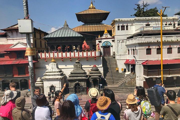 Pashupatinath Temple and Boudhanath Stupa Cultural Tour in Nepal