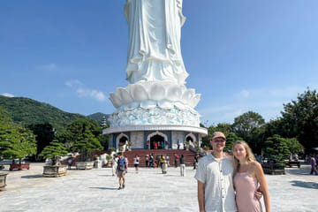 Marble Mountains and Linh Ung Pagoda Half-Day Tour in Da Nang