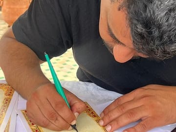 Arabic Calligraphy Workshop in Fes with Lunch or Dinner