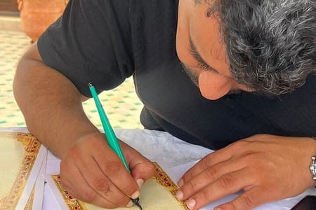 Fez Calligraphy Classes at Palais Bab Sahra