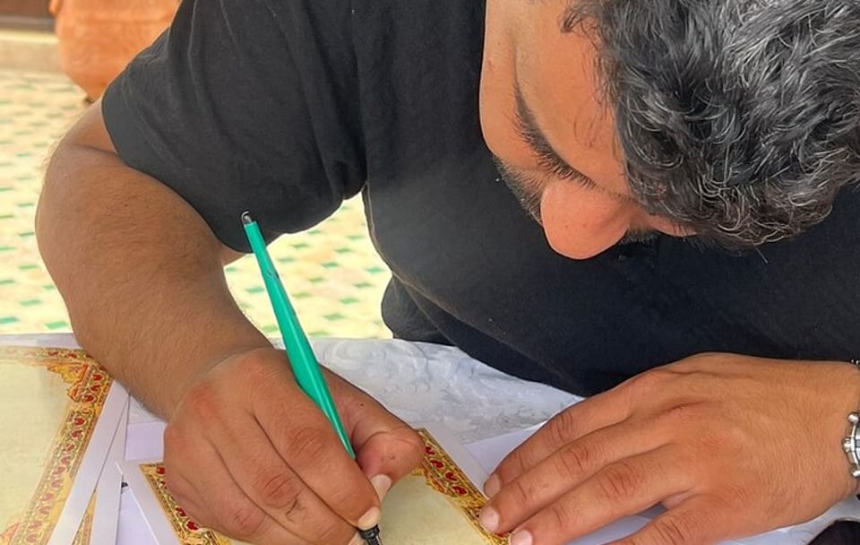 Arabic Calligraphy Workshop in Fes with Lunch or Dinner