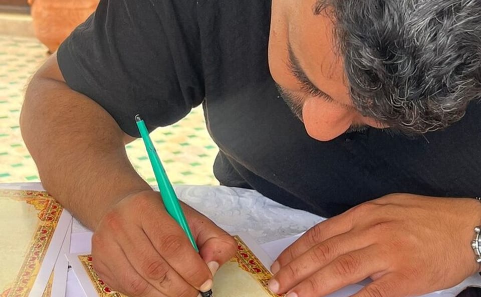 Arabic Calligraphy Workshop in Fes with Lunch or Dinner