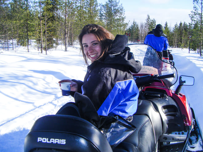 Snowmobile Safari in the Arctic Nature - Rovaniemi 2