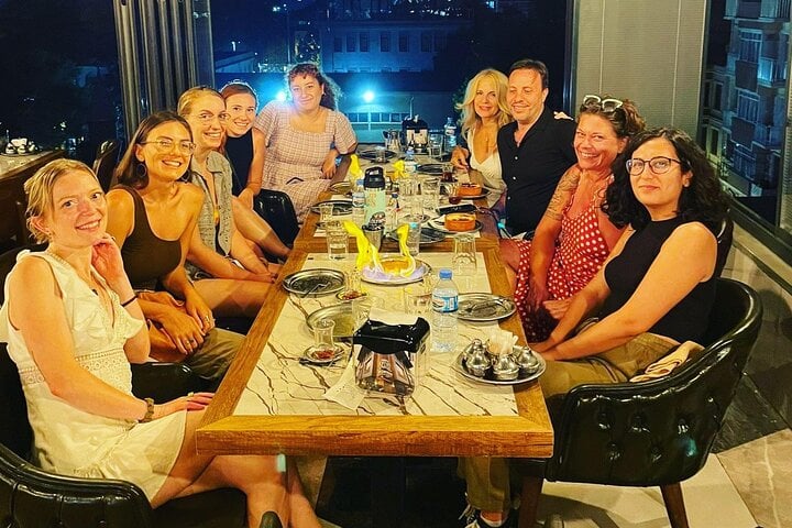 Traditional Turkish Dinner Feast in a Local Restaurant 2