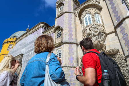 From Lisbon : Sintra, Pena Palace & Regaleira Premium Small Group