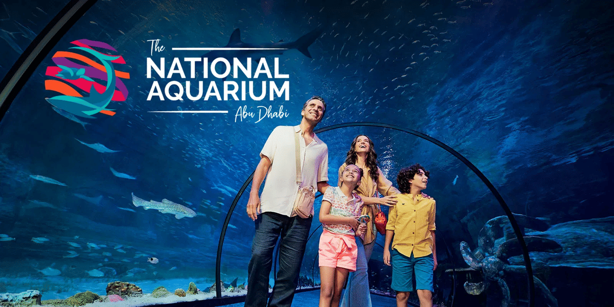 Abu Dhabi : The National Aquarium Aquatic Wonderland,