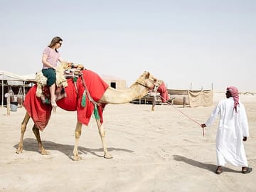 Desert Safari Dune Bashing, Camel ride, Sandboarding, Inland Sea Visit. By Falcon Tours, Doha - Qatar