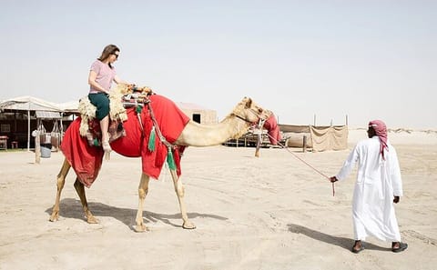 Desert Safari Adventure with Camel Ride and Sandboarding in Doha